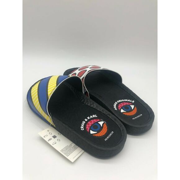 Adidas Adilette Boost Craig & Karl Unisex Slip On Sandal Slide GY5351 Men Size 8 - Picture 9 of 12